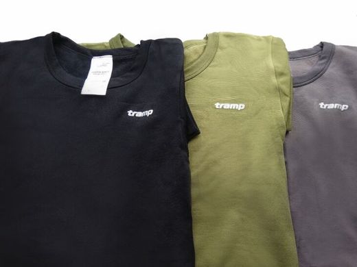 Термобілизна чоловіча Tramp Warm Soft комплект (футболка+кальсони) UTRUM-019 L/XL чорний