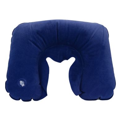 Подушка надувная под шею Tramp Lite UTLA-007-dark-blue, темно-синяя