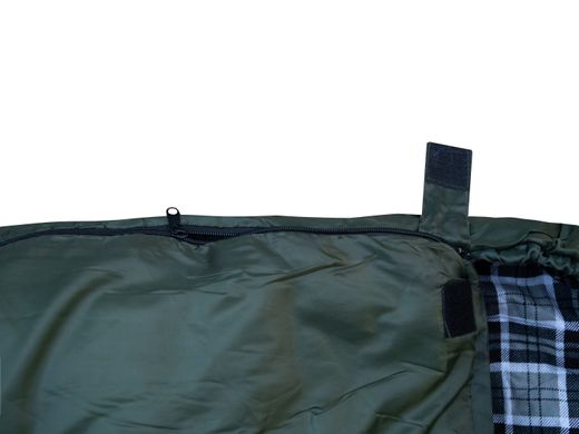 Спальный мешок Totem Ember Plus одеяло з капюшоном олива 190/75 left UTTS-014-L