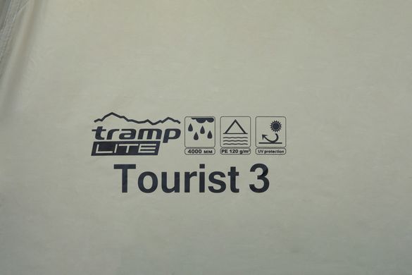 Палатка Tramp Lite Tourist 3 песочный TLT-002-sand