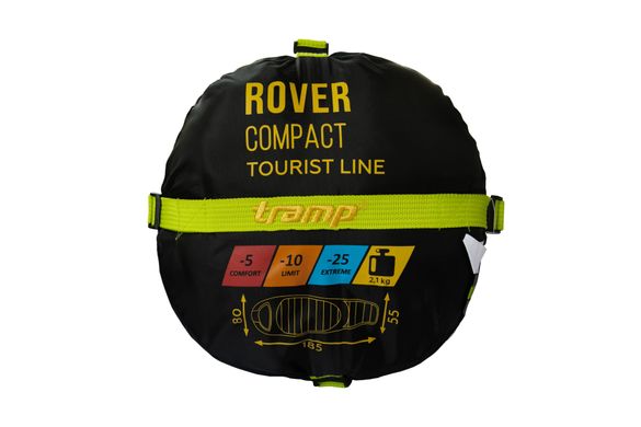 УЦЕНКА Спальный мешок Tramp Rover Compact кокон left UTRS-050С-L