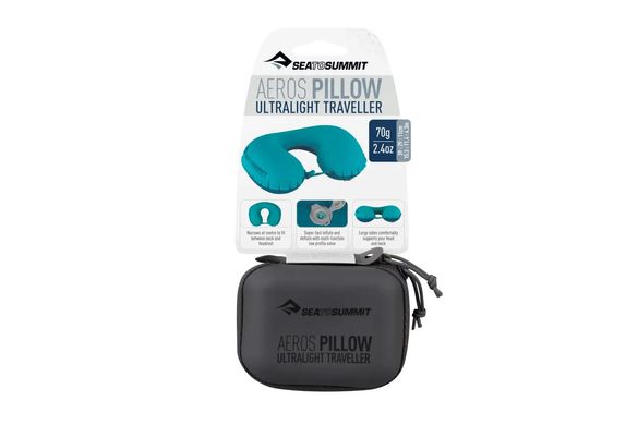 Подушка надувна Sea To Summit Aeros Ultralight Pillow Traveller, Grey
