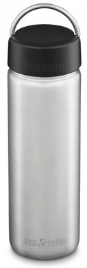 Бутылка для воды Klean Kanteen Wide Loop Cap 800 мл Brushed Stainless