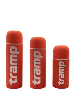 Термос Tramp Soft Touch 1,0 л оранжевый TRC-109-orange