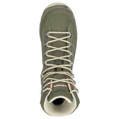 Ботинки треккинговые женские LOWA Renegade Evo GTX MID W Grey/Green Panna 38