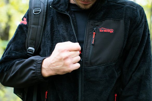 Термобілизна чоловіча Tramp Warm Soft комплект (футболка+кальсони) UTRUM-019 L/XL чорний