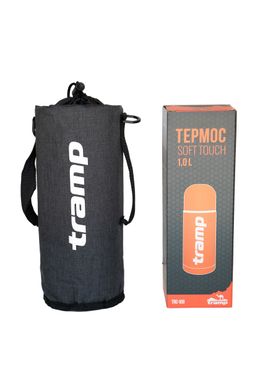Термочохол для термоса Tramp Soft Touch 1,0 л Сірий