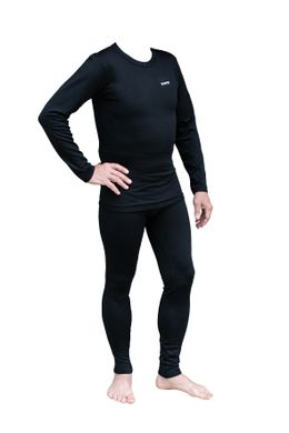 Термобелье мужское Tramp Warm Soft комплект (футболка+кальсоны) UTRUM-019 XXL черный