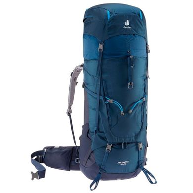 Рюкзак туристичний Deuter Aircontact 45+10 л 3365 Midnight-Navy