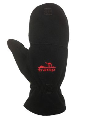 Варежки мужские Tramp Fleece черный L/XL