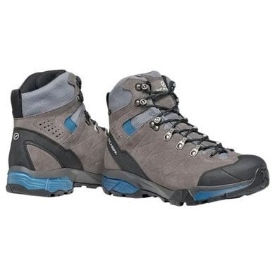 Черевики трекінгові чоловічі Scarpa ZG Trek GTX Wide Titanium/Lake Blue 38.5