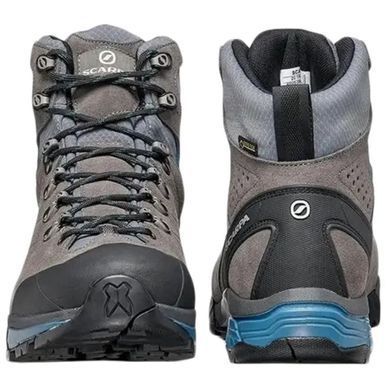 Черевики трекінгові чоловічі Scarpa ZG Trek GTX Wide Titanium/Lake Blue 38.5