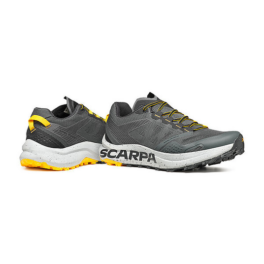 Кросівки трекінгові чоловічі Scarpa Spin Planet Anthracite/Saffron