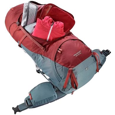 Рюкзак туристический Deuter Aircontact SL 40+10 л 5214 Redwood-Teal