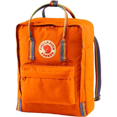 Рюкзак FJALLRAVEN Kanken Rainbow 16 л Burnt Orange/Rainbow Pattern