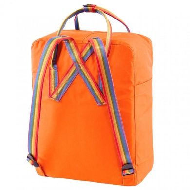 Рюкзак FJALLRAVEN Kanken Rainbow 16 л Burnt Orange/Rainbow Pattern