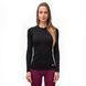 Термофутболка жіноча Sensor Merino DF LS black 15100029, SW11M-black-S