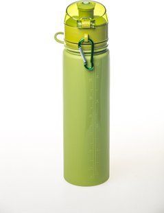 Бутылка силиконовая Tramp 700ml olive