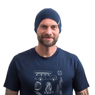 Шапка Sensor Merino Active deepblue 25200091, SU32MA-deep-blue-M