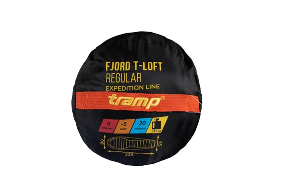 Спальный мешок Tramp Fjord Regular кокон левый TRS-049R