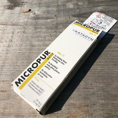 Таблетки для дезінфекції води Micropur Quick MQ 1T (7x10 таблеток)