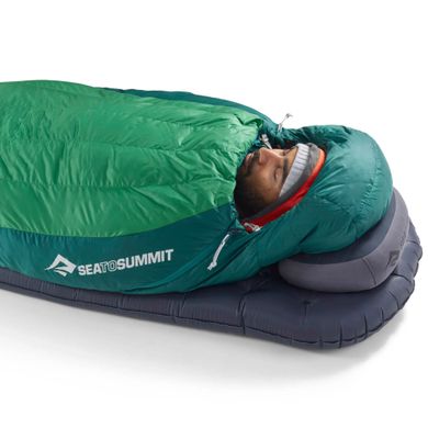 Спальный мешок Sea to Summit Ascent 3°/-1℃ Regular, Rain Forest Green