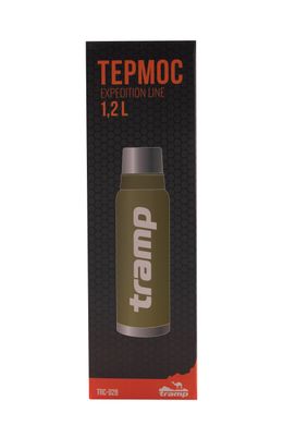 Термос Tramp Expedition Line 1,2 л оливковый TRC-028-olive