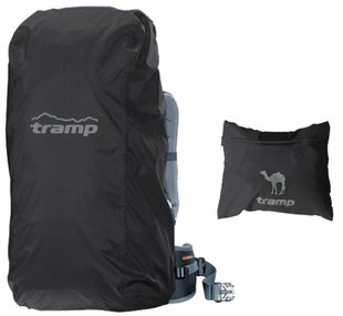 Накидка від дощу на рюкзак Tramp M 30-60 л TRP-018 Чорна