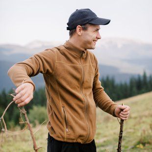 Кофта флісова Tribe Fleece Jacket Full Zip T-KJ-0011-sand, 48