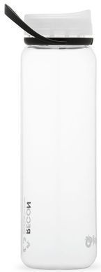 Бутылка для воды HydraPak Recon 1 л Black/White