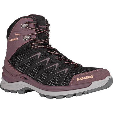 Ботинки треккинговые женские LOWA Innox Pro GTX MID W Black/Brown Rose 37.5