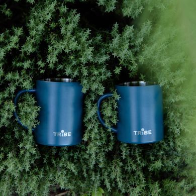Термочашка Tribe Сamp Mug 375 мл T-FA-0044, ocean