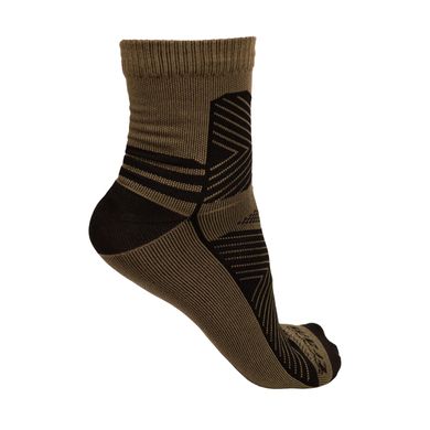 Шкарпетки літні Tramp Coolmax (Trekking summer) короткі UTRUS-009-olive, 38/40