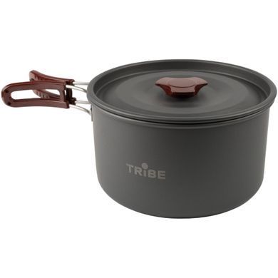 Котелок Tribe Pot 1,9 л Alu алюминиевый, grey