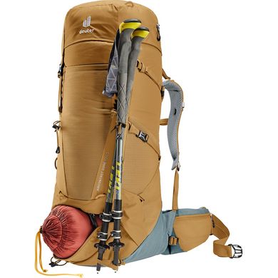 Рюкзак туристический Deuter Aircontact Core 40+10 л 6318 Almond-Teal