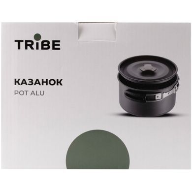Котелок Tribe Pot 3 л Alu алюминиевый, grey