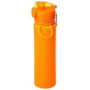 Уценка! Бутылка силиконовая Tramp 700ml orange TRC-094-orange