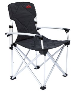 Крісло розкладне Tramp з ущільненої спинкою і жорсткими підлокітниками TRF-004