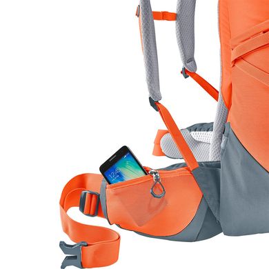 Рюкзак туристичний Deuter Aircontact Core SL 45+10 л 9409 Paprika-Graphite