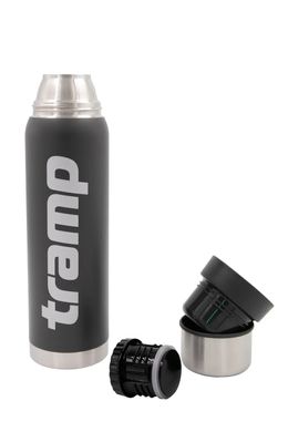 Комплект Термос Tramp Expedition 0,9л серый + защитный утепленный чехол