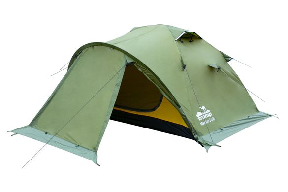 Палатка Tramp Mountain 2 (V2) Зеленая TRT-022-green