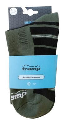 Зимние носки Tramp UTRUS-003-olive 38/40