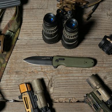 Ніж складний SOG Pentagon XR OD Green (SOG 12-61-02-57)