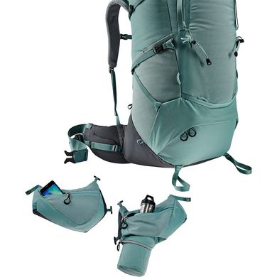 Рюкзак туристический Deuter Aircontact Core SL 55+10 л 2444 Jade-Graphite