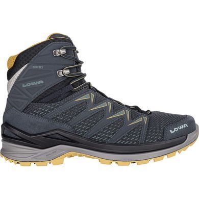 Ботинки треккинговые мужские LOWA Innox Pro GTX MID Steel Blue/Mustard 44.5