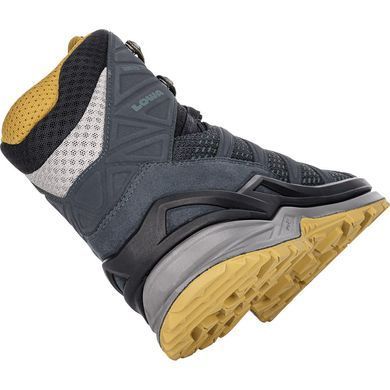 Ботинки треккинговые мужские LOWA Innox Pro GTX MID Steel Blue/Mustard 44.5