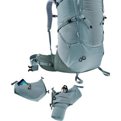 Рюкзак туристичний Deuter Aircontact Core SL 55+10 л 4219 Shale-Ivy