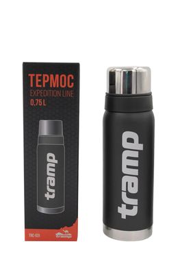 Комплект Термос Tramp Expedition 0,75 л. серый + Термочехол