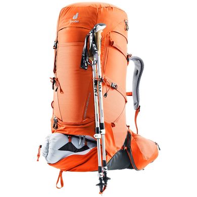 Рюкзак туристический Deuter Aircontact Core SL 55+10 л 9409 Paprika-Graphite