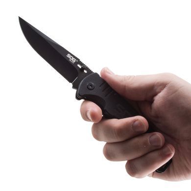 Нож складной SOG Salute Black (SOG FF11-CP)